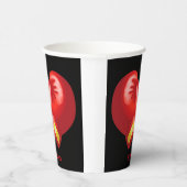 Boxhandschuhe Design Paper Cup Pappbecher (Rechts)