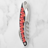 Boxhandschuhe Design-Schraube Kellnermesser (Rückseite)