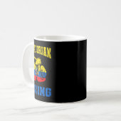 Boxhandschuhe Ecuador Pride Boxing Mens Kaffeetasse (Vorderseite Links)