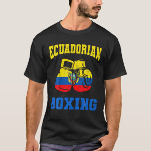 Boxhandschuhe Ecuador Pride Boxing Mens T-Shirt