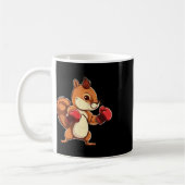 Boxhandschuhe Eichhörnchen Boxer Kickboxer Kickbox Kaffeetasse (Links)