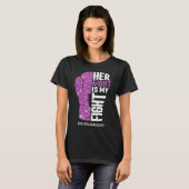 Boxhandschuhe Epilepsie Krieger T-Shirt (Vorne ganz)