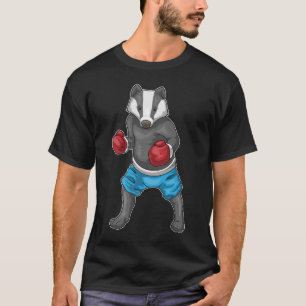 Boxhandschuhe für Badger Boxen T-Shirt