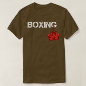 Boxhandschuhe für Boxer T-Shirt (Design vorne)