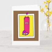 Boxhandschuhe für Frauen Karte (Gelbe Blume)