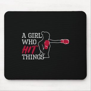 Boxhandschuhe für Frauen Kickboxen Damen Mädchen G Mousepad