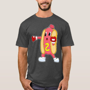 Boxhandschuhe für Hotdog Boxer Boxen T-Shirt