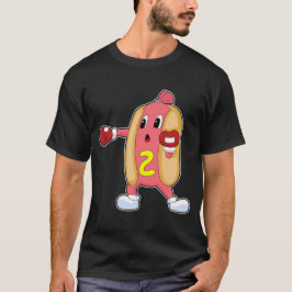 Boxhandschuhe für Hotdog Boxer Boxen T-Shirt