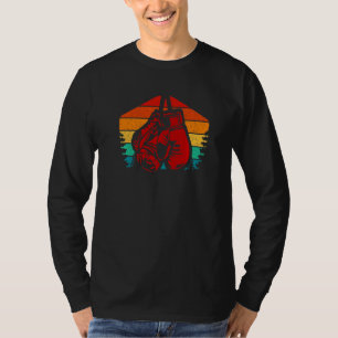 Boxhandschuhe für Retro-Handschuhe Vintage Boxen T-Shirt