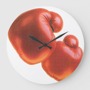Boxhandschuhe Große Wanduhr