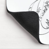 Boxhandschuhe II Mousepad (Ecke)