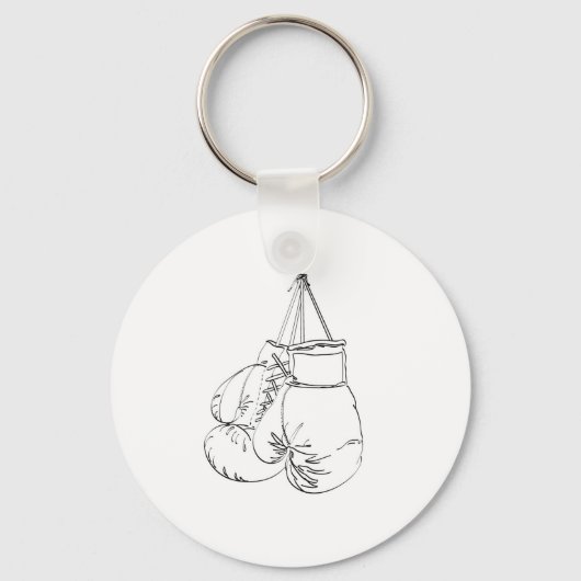 Boxhandschuhe II Schlüsselanhänger (Vorderseite)