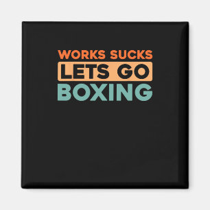 Boxhandschuhe - Kämpfer Sparring Boxen Magnet