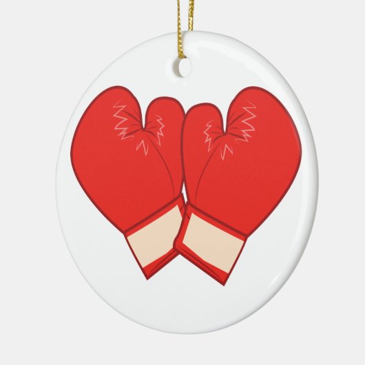 Boxhandschuhe Keramik Ornament (Links)