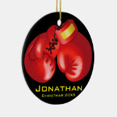 Boxhandschuhe Keramik Ornament (Rechts)