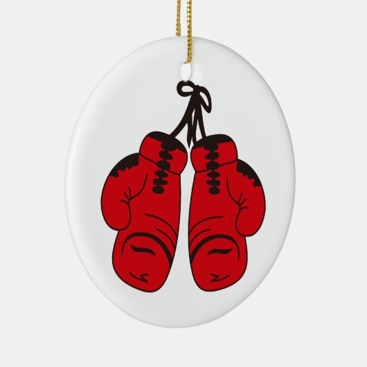 Boxhandschuhe Keramik Ornament (Rechts)