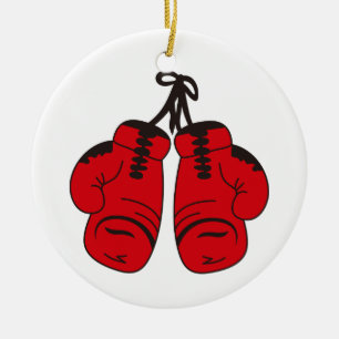 Boxhandschuhe Keramik Ornament