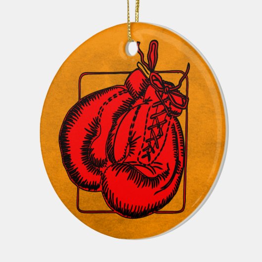 Boxhandschuhe Keramikornament (Links)