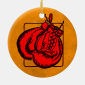 Boxhandschuhe Keramikornament (Hinten)