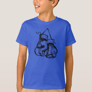 Boxhandschuhe/klopfen heraus Krebs - den Baseball T-Shirt