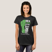 Boxhandschuhe Leberkrebskrieger T-Shirt (Vorne ganz)