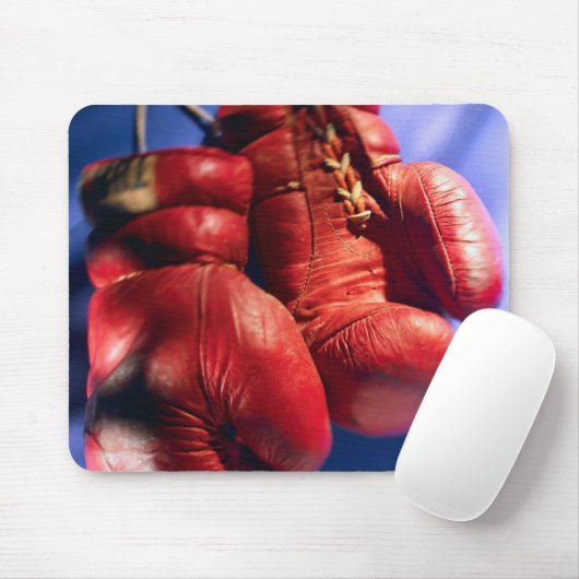 Boxhandschuhe Mousepad (Mit Mouse)