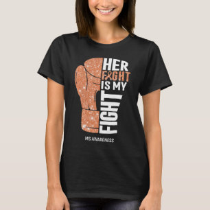 Boxhandschuhe Multiple Sklerose Krieger T-Shirt