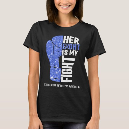 Boxhandschuhe Osteogenesis Imperfect ta Warrior T-Shirt (Vorderseite)