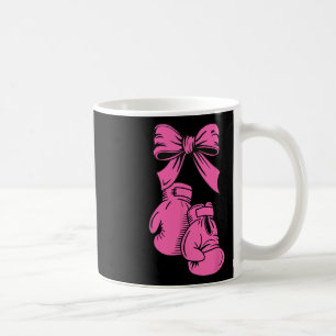 Boxhandschuhe Rosa Ribbon Brustkrebs Bewusstsein Kaffeetasse