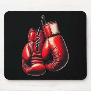 Boxhandschuhe Rot Boxen Sport Boxer Kickboxen Mousepad