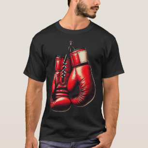 Boxhandschuhe Rot Boxen Sport Boxer Kickboxen T-Shirt