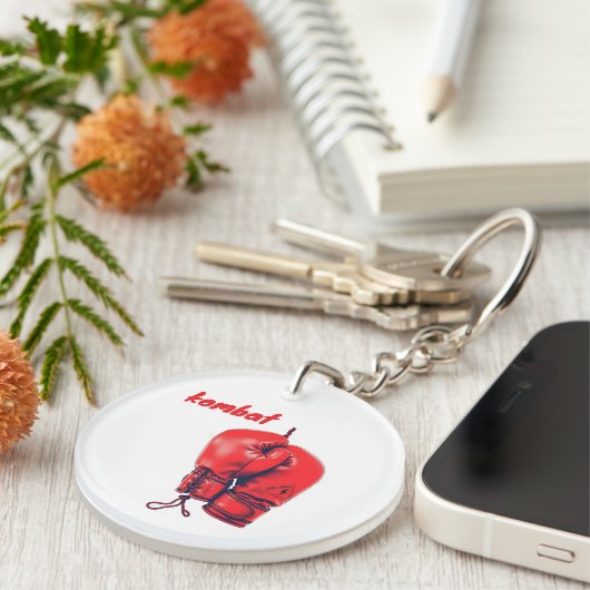 Boxhandschuhe Schlüsselanhänger (Vorderseite rechts)