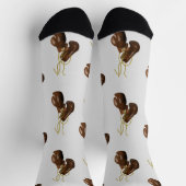 Boxhandschuhe Socken (Oben)