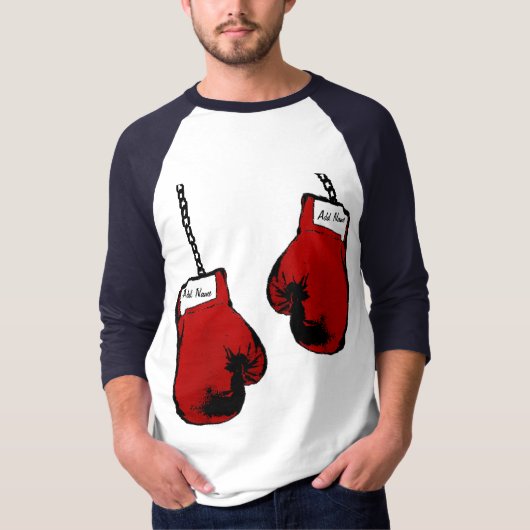 Boxhandschuhe T-Shirt (Vorderseite)