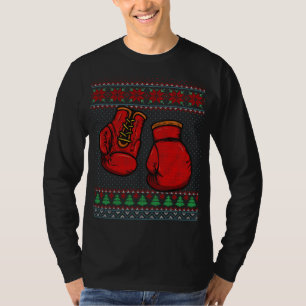 Boxhandschuhe Ugly Sweater Christmas T-Shirt