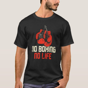 Boxhandschuhe Vintag, ohne Leben zu buchen T-Shirt
