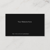 Boxhandschuhe Visitenkarte (Rückseite)