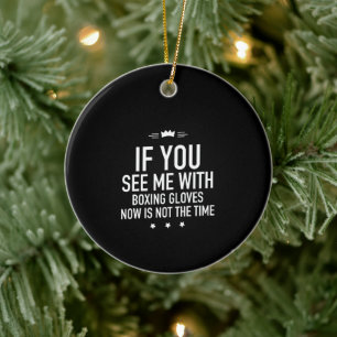 Boxhandschuhe weiß keramik ornament