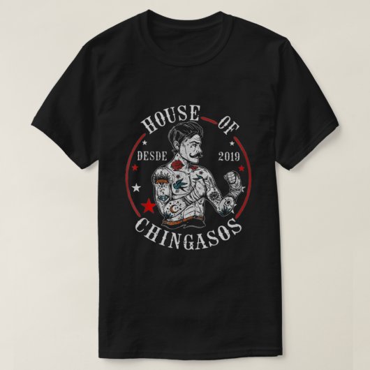 Boxhaus von Desde Chingasos T-Shirt (Design vorne)
