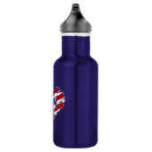 Boxherz Edelstahlflasche (Rechts)