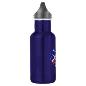 Boxherz Edelstahlflasche (Links)