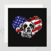 Boxherz Mitteilungskarte (Vorne/Hinten)