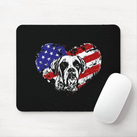 Boxherz Mousepad (Mit Mouse)