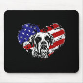 Boxherz Mousepad (Vorne)