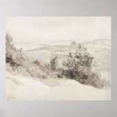 Boxhill Vintage-Aquarell Poster (Vorne)