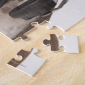 Boxhund mit Kopfhörer Puzzle (Seite)