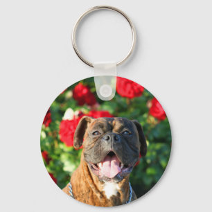Boxhund-Schlüsselanhänger Schlüsselanhänger