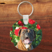 Boxhund-Schlüsselanhänger Schlüsselanhänger (Vorderseite)