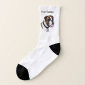 Boxhund Socken (Links - Außen)