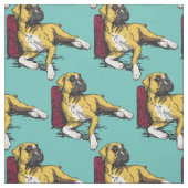 Boxhund Stoff (Muster)